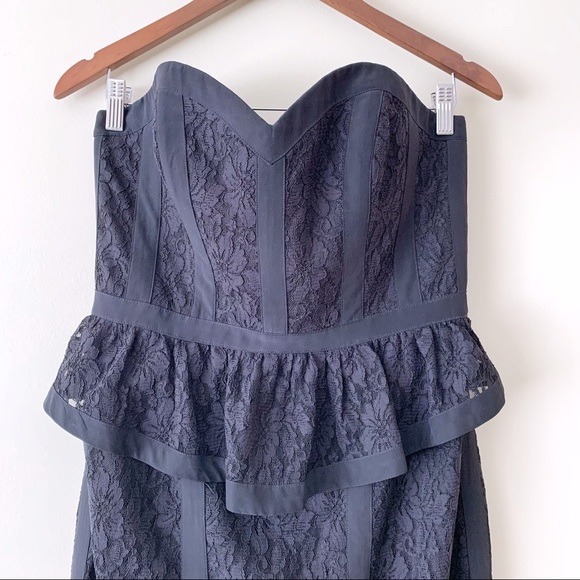 Betsey Johnson Sweetheart Strapless Cocktail Dress - Picture 2 of 7